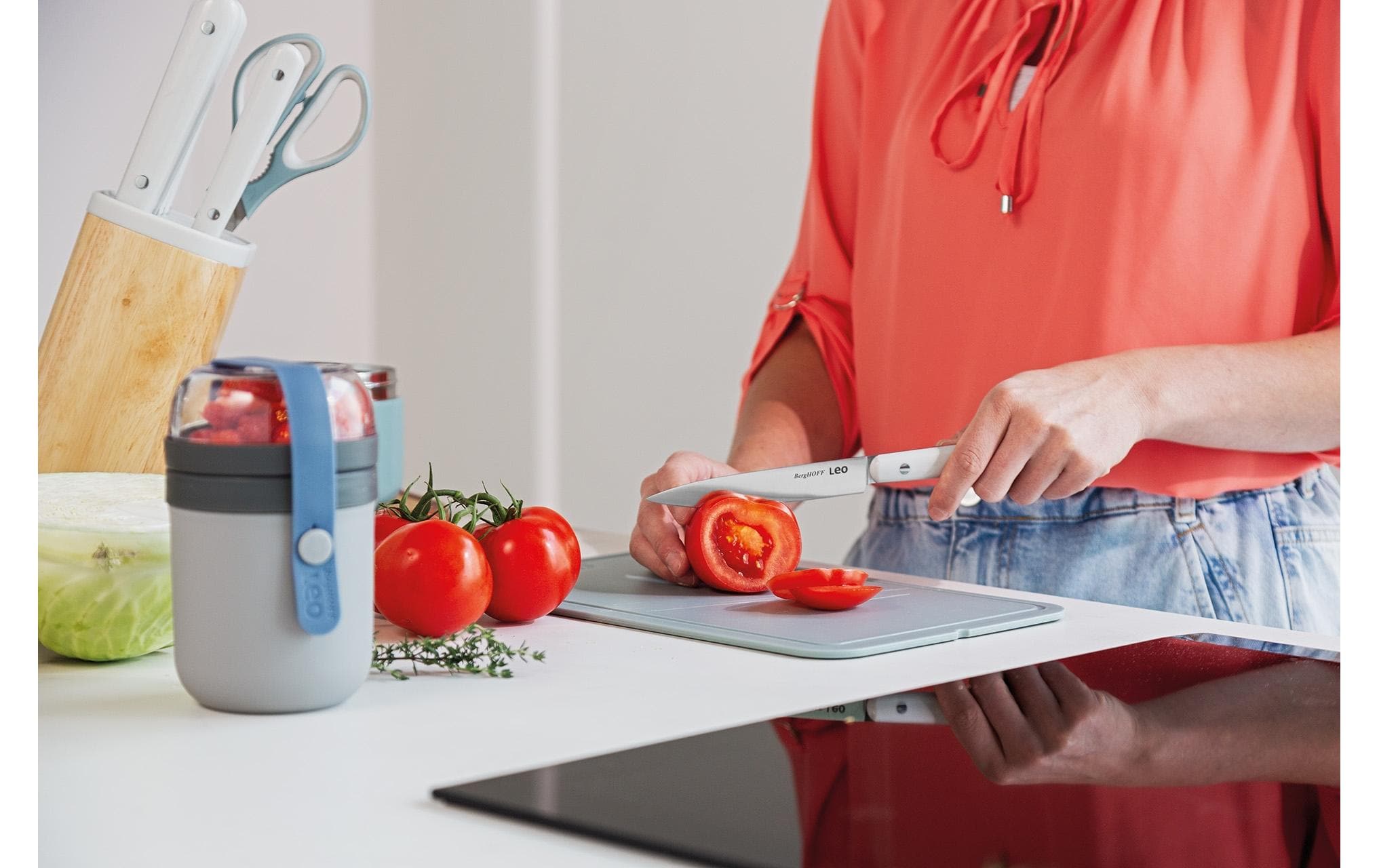 BergHOFF Officemesser Leo Spirit 12 cm, Weiss