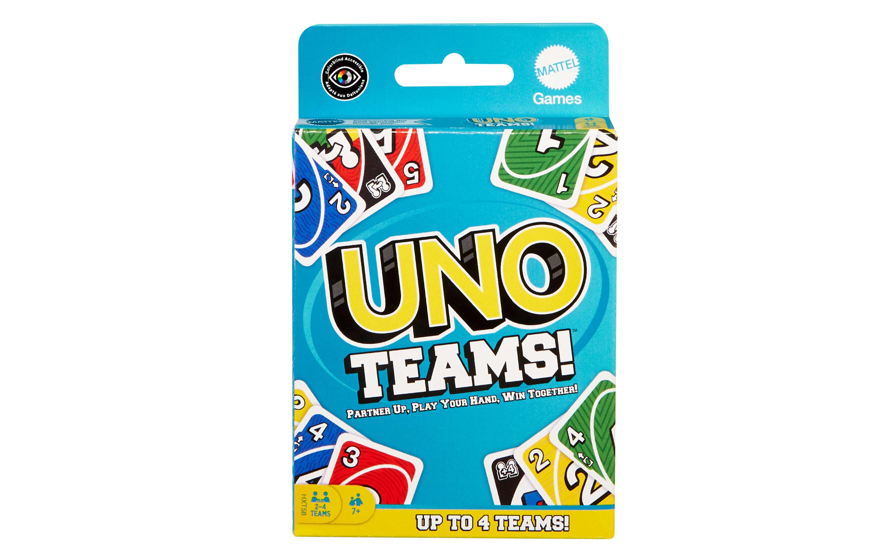 Mattel Spiele Kartenspiel UNO Teams Mattel Spiele Kartenspiel UNO Teams