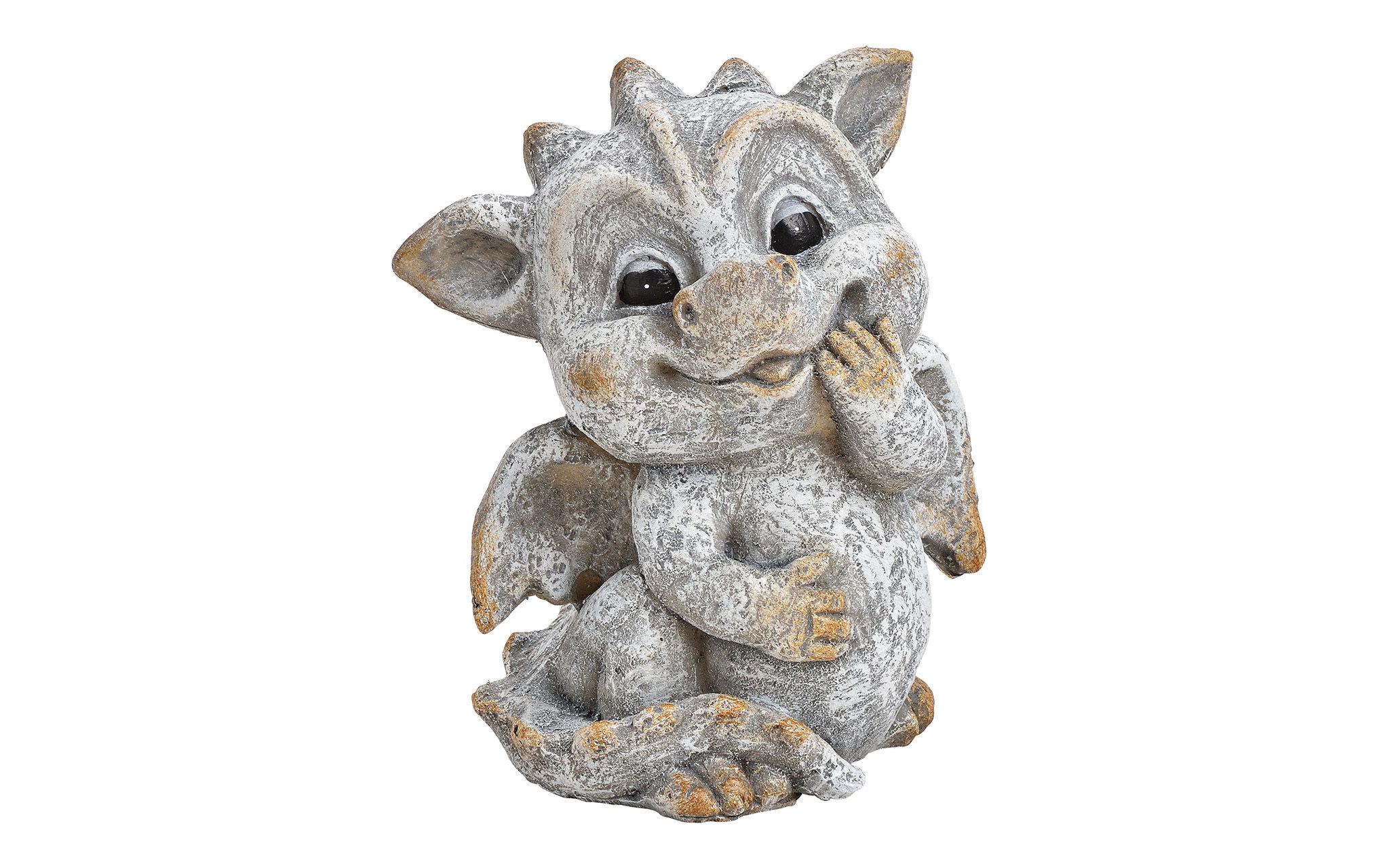 G. Wurm Dekofigur Drache 17 cm