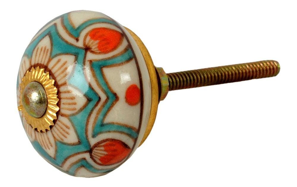 Tranquillo handgemacht, Ø 4 cm, Mehrfarbig/Gold