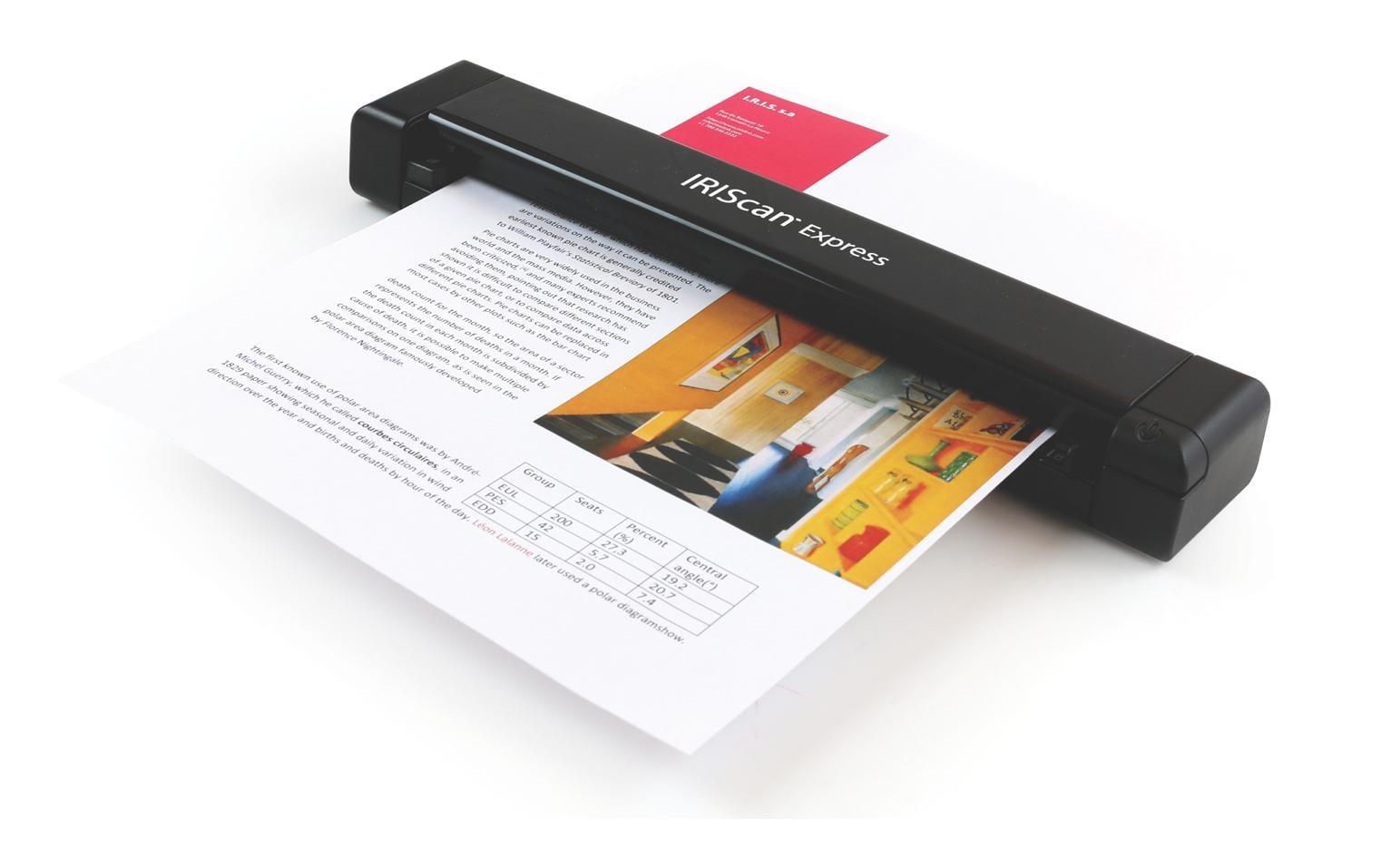 IRIS Mobiler Dokumentenscanner IRIScan Express 4