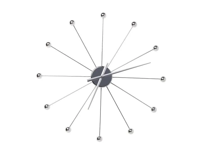 Kare Wanduhr Umbrella Ø 60 cm Chrome Kare Wanduhr Umbrella Ø 60 cm Chrome