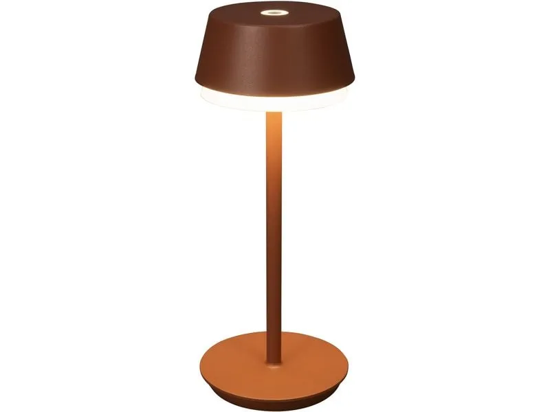 Konstsmide USB-Tischleuchte Lyon Terracotta, 2700-4000 K / RGB dimmbar Konstsmide USB-Tischleuchte Lyon Terracotta, 2700-4000 K / RGB dimmbar