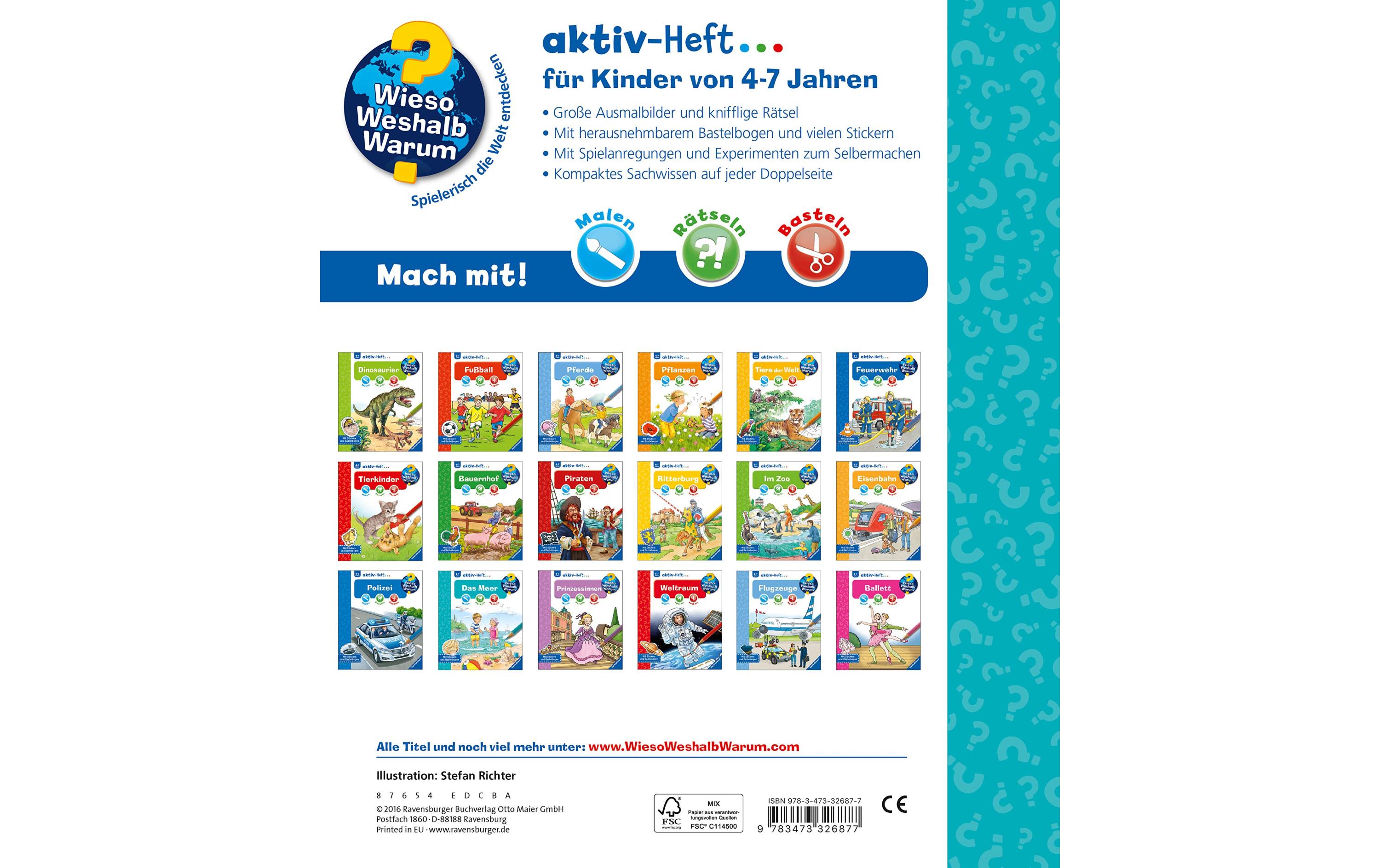 Ravensburger Kinder-Sachbuch WWW Aktiv-Heft: Das Meer Ravensburger Kinder-Sachbuch WWW Aktiv-Heft: Das Meer