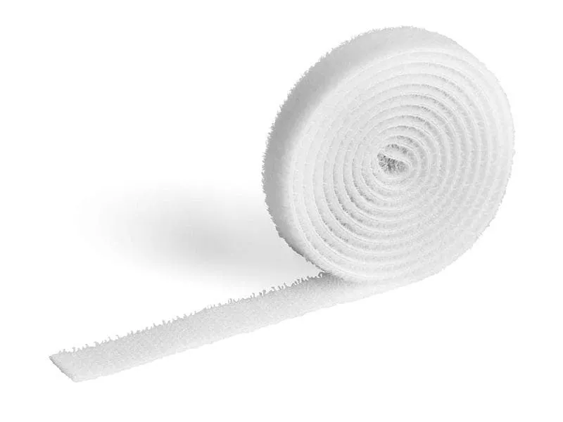DURABLE Klettband-Rolle Cavoline Grip 10 mm x 1 m, Weiss DURABLE Klettband-Rolle Cavoline Grip 10 mm x 1 m, Weiss