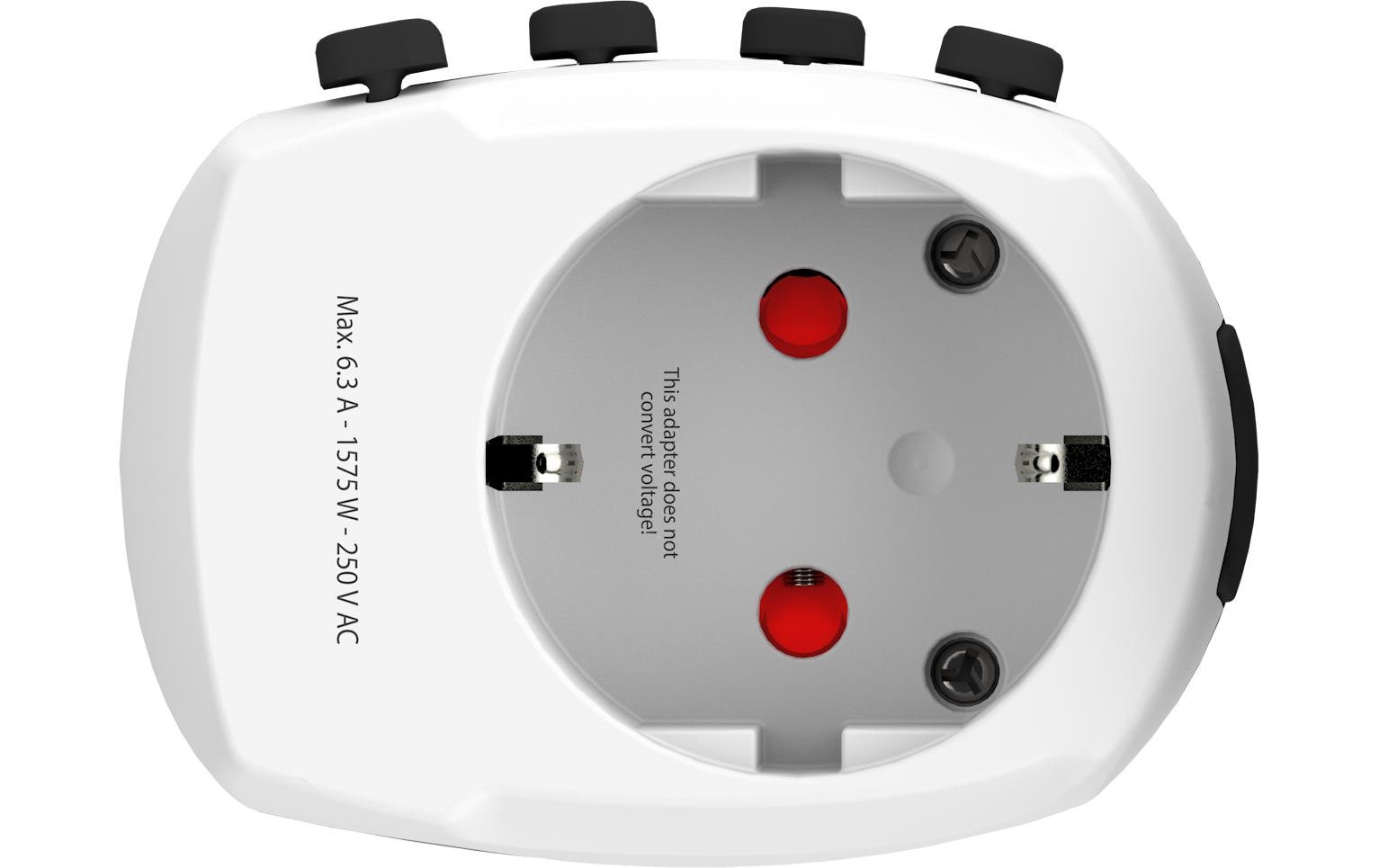 SKROSS Weltreiseadapter PRO+ USB (A+C)