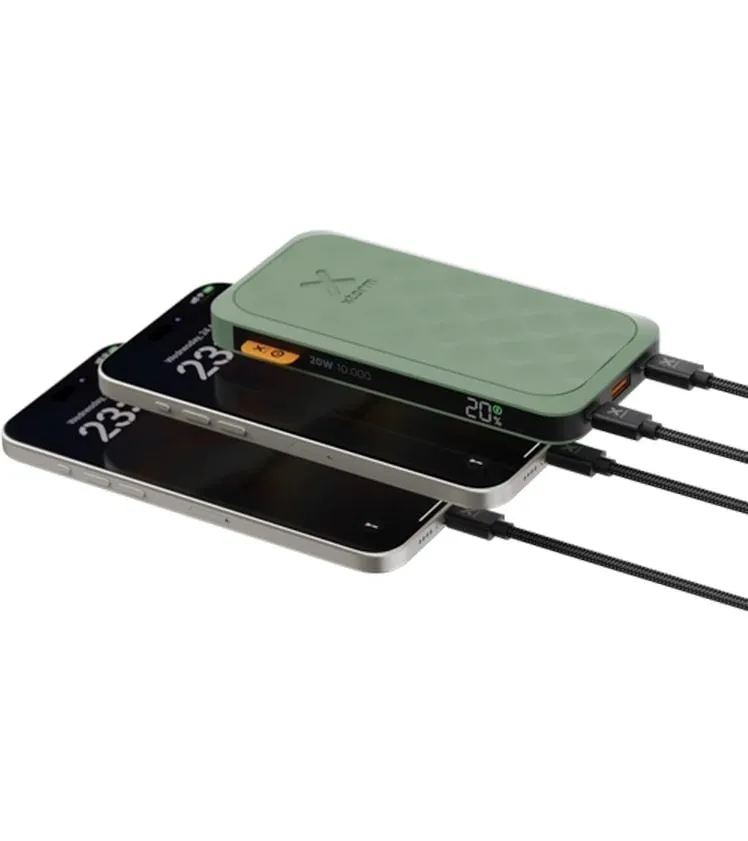 Xtorm Powerbank FS5103U 10000 mAh, Grün
