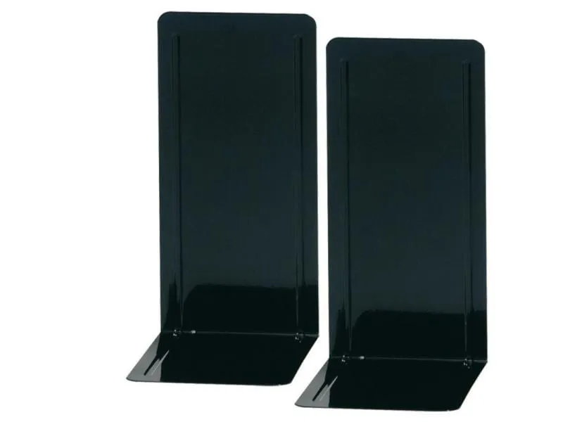 Maul Buchstützen-Set Grösse S Schwarz, Metall Maul Buchstützen-Set Grösse S Schwarz, Metall