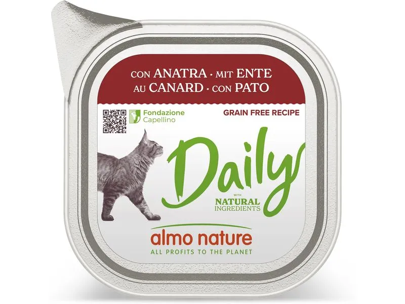 Almo Nature Nassfutter Daily mit Ente 100g Almo Nature Nassfutter Daily mit Ente 100g