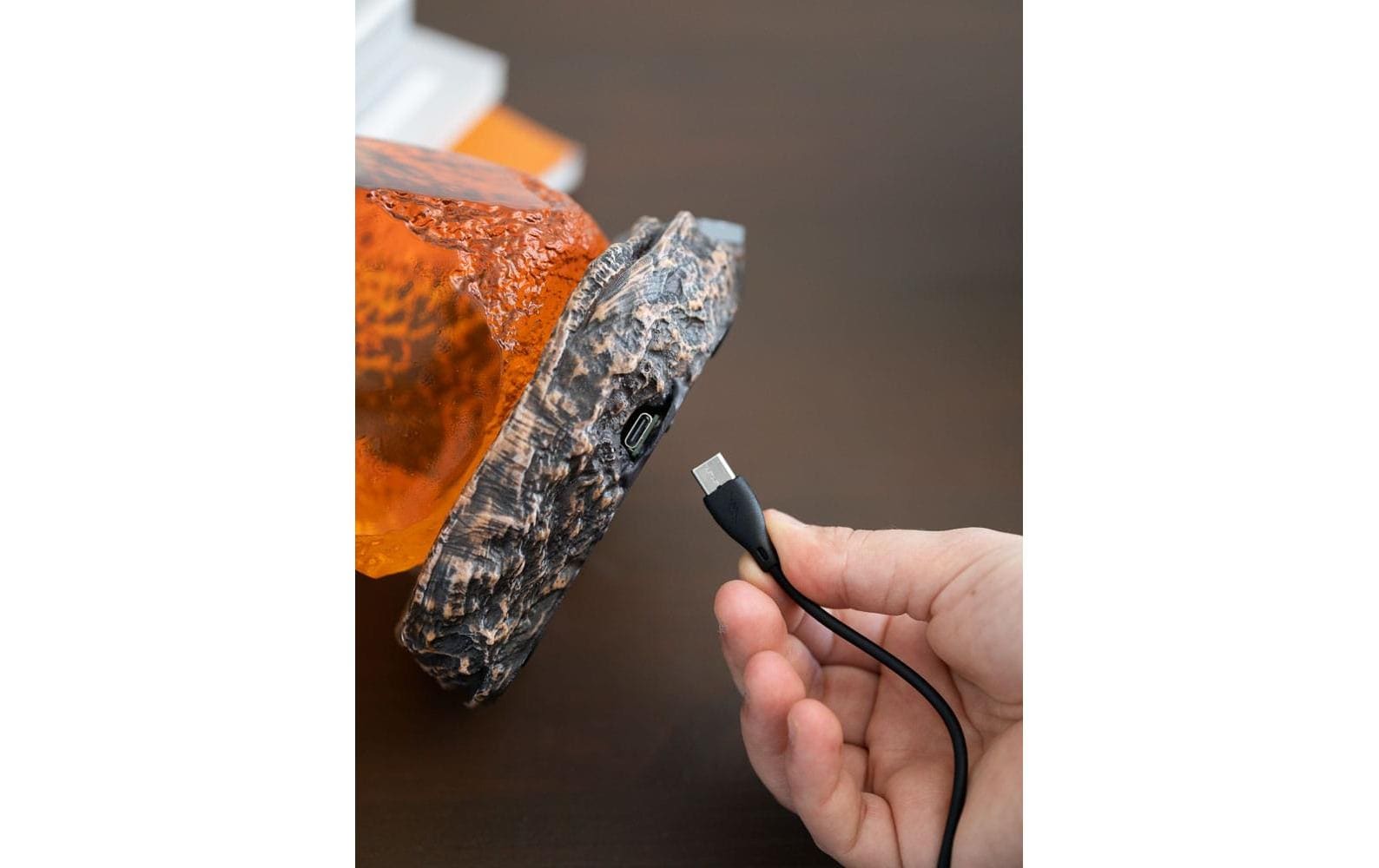 Grupo Erik Dekoleuchte Jurassic Park Lampe Amber USB-C 13 x 17 x 13 cm