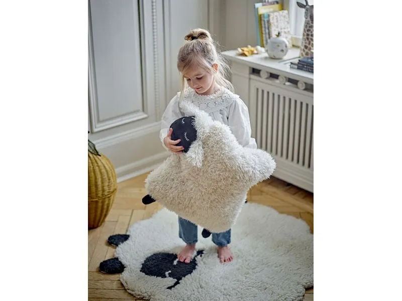 Bloomingville Kissen Dolly mit Füllung Schaf, Weiss Bloomingville Kissen Dolly mit Füllung Schaf, Weiss