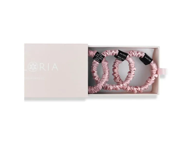 Ailoria DOUX Set 3 Scrunchies S aus Seide