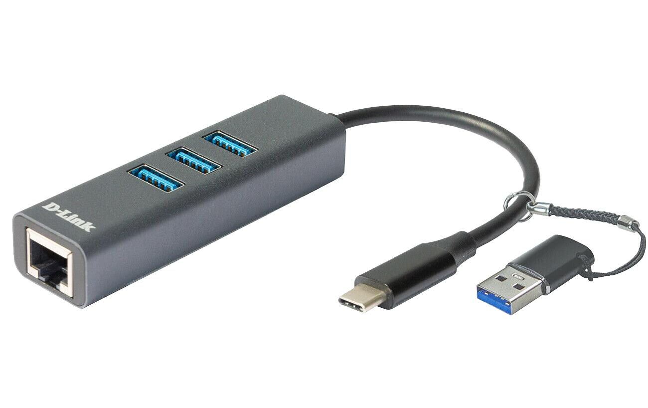D-Link Netzwerk-Adapter DUB-2332 USB Typ-C D-Link Netzwerk-Adapter DUB-2332 USB Typ-C