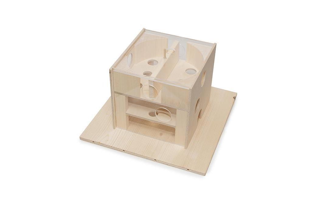 Hundespiele.ch Katzen-Strategiespiel Katzenfummelhaus aus Holz Hundespiele.ch Katzen-Strategiespiel Katzenfummelhaus aus Holz