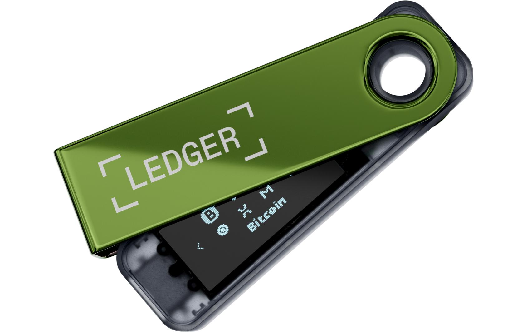 Ledger Nano S Plus Oxidante Green