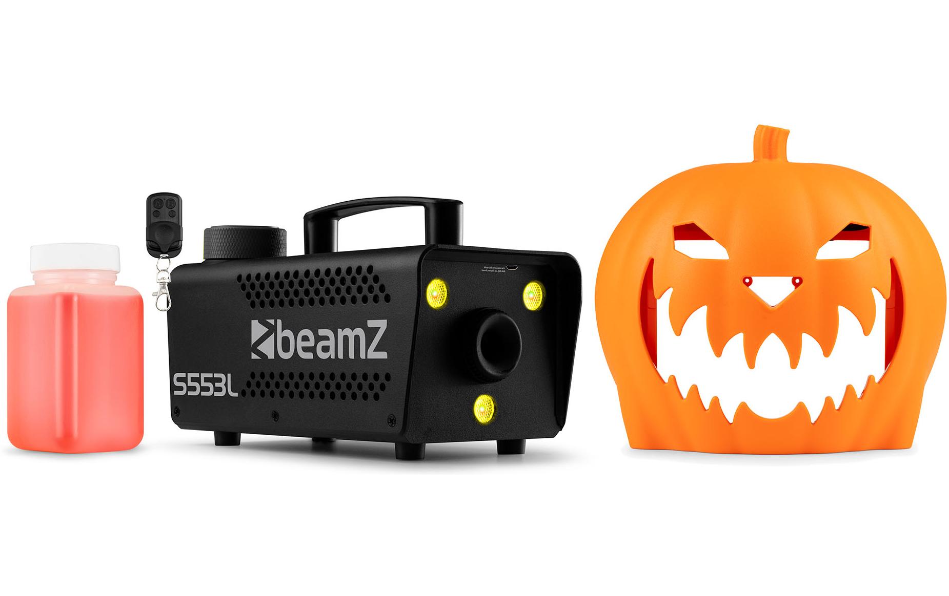 BeamZ Nebelmaschine S553L Halloween Set