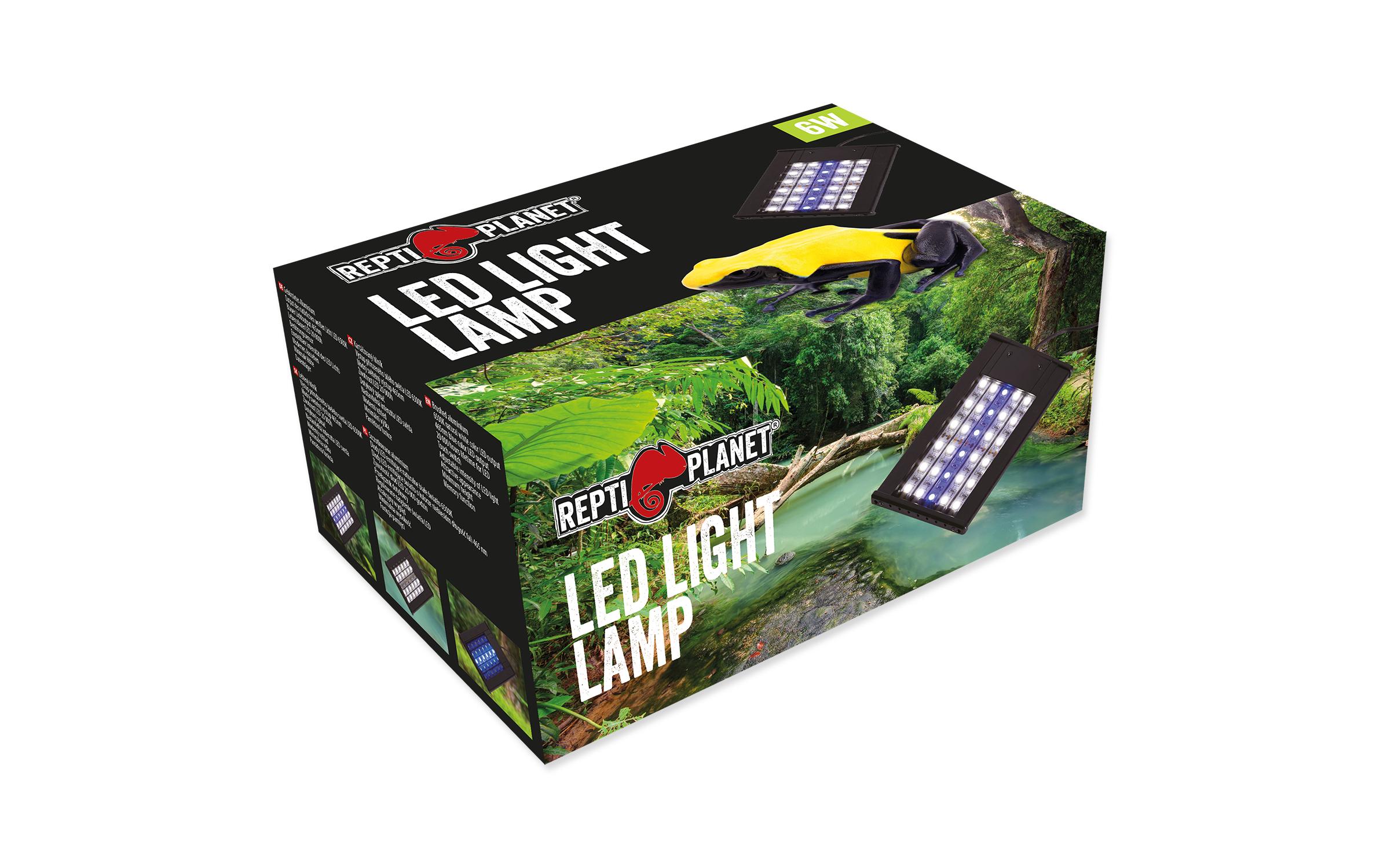 Repti Planet Terrarienlampe Light LED 30 Dioden 15 x 10 x 7 cm Repti Planet Terrarienlampe Light LED 30 Dioden 15 x 10 x 7 cm