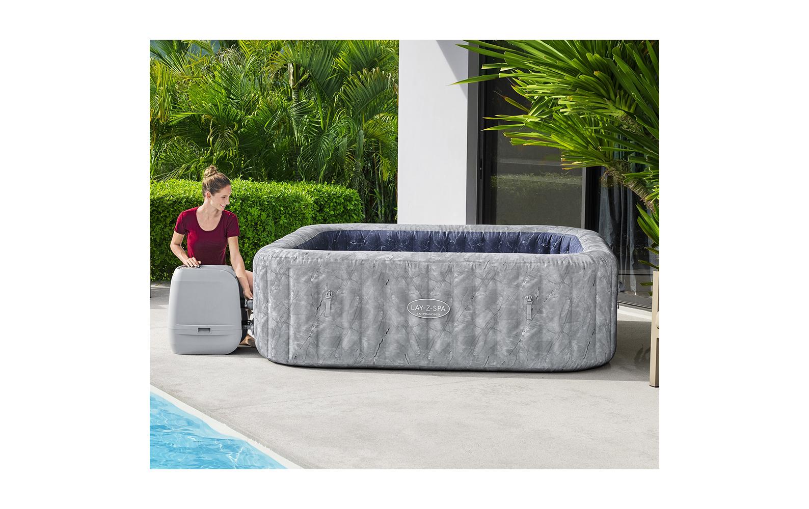 Bestway Whirlpool Lay-Z-Spa HydroJet Pro San Francisco, 230 cm