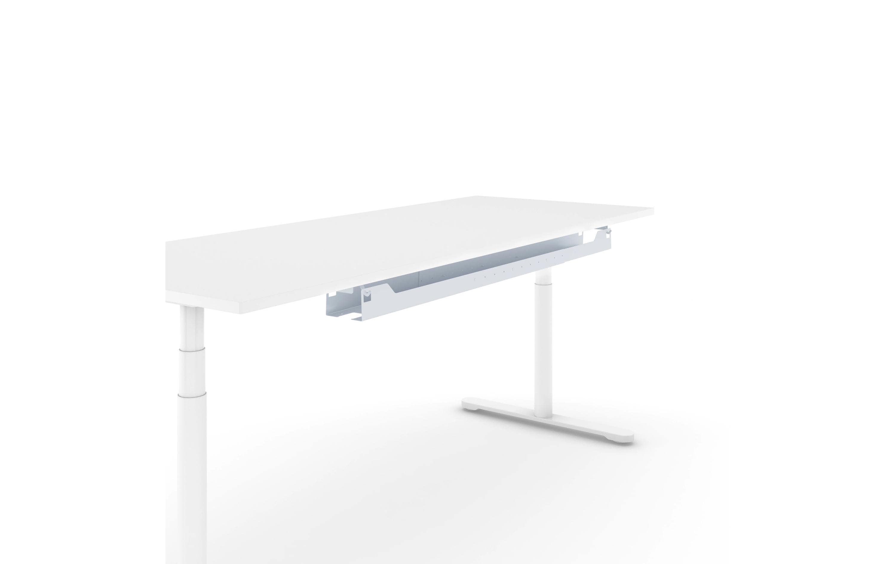 Actiforce Kabelwanne Stretch, 1040 - 1840 mm, Weiss