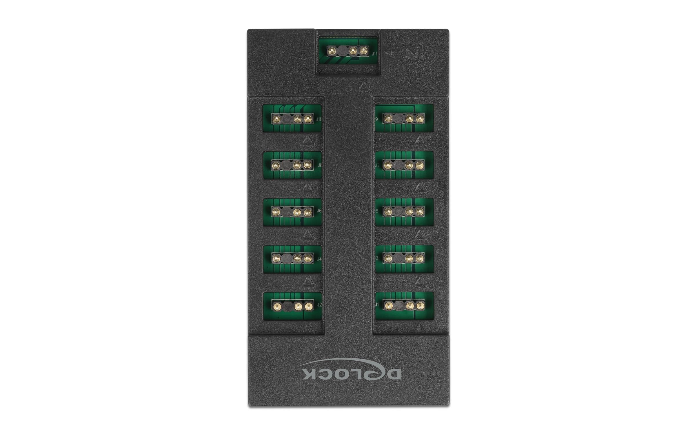 Delock RGB Hub für ARGB LEDs mit 10 Ports Delock RGB Hub für ARGB LEDs mit 10 Ports