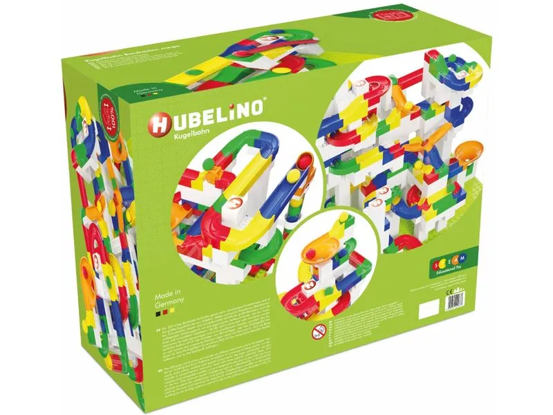 Hubelino Kugelbahn Baukasten Mega 585 Teile Hubelino Kugelbahn Baukasten Mega 585 Teile