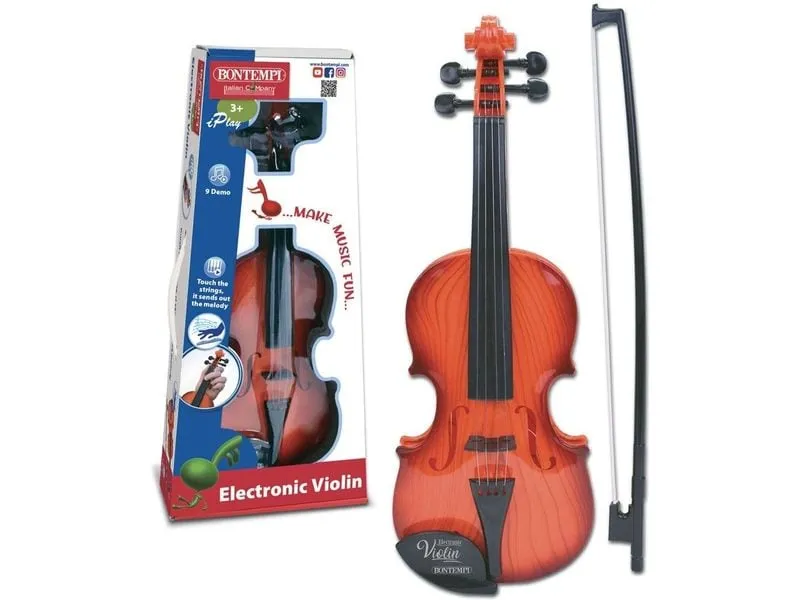 Bontempi Musikinstrument Elektronische Geige mit 9 Melodien Bontempi Musikinstrument Elektronische Geige mit 9 Melodien