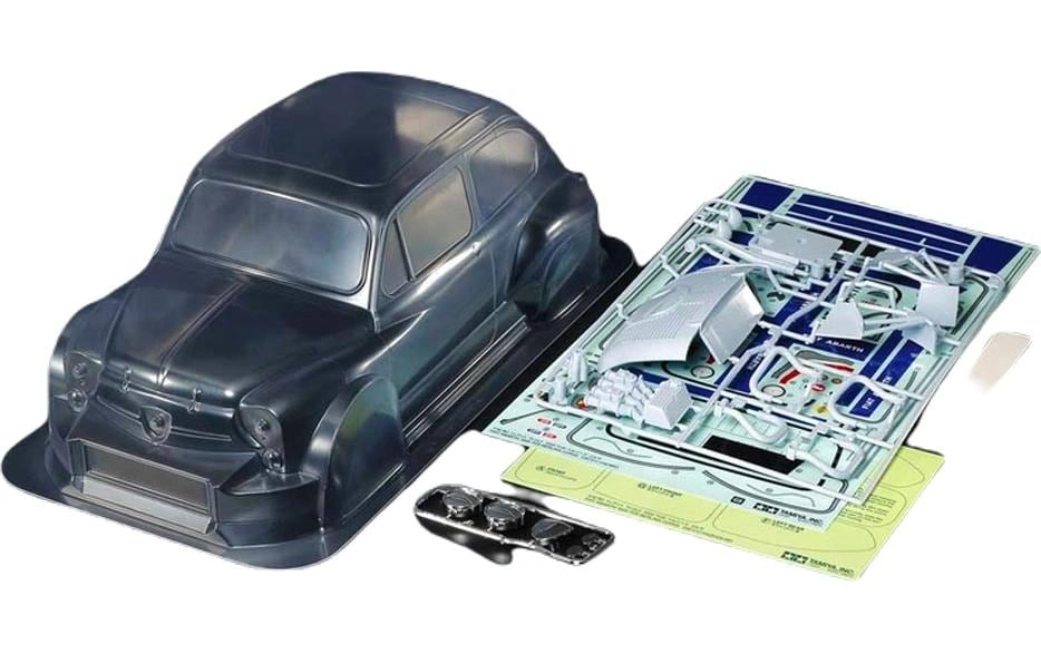 Tamiya Karosserie Fiat Abarth 1000 TCR 1:10, unlackiert Tamiya Karosserie Fiat Abarth 1000 TCR 1:10, unlackiert