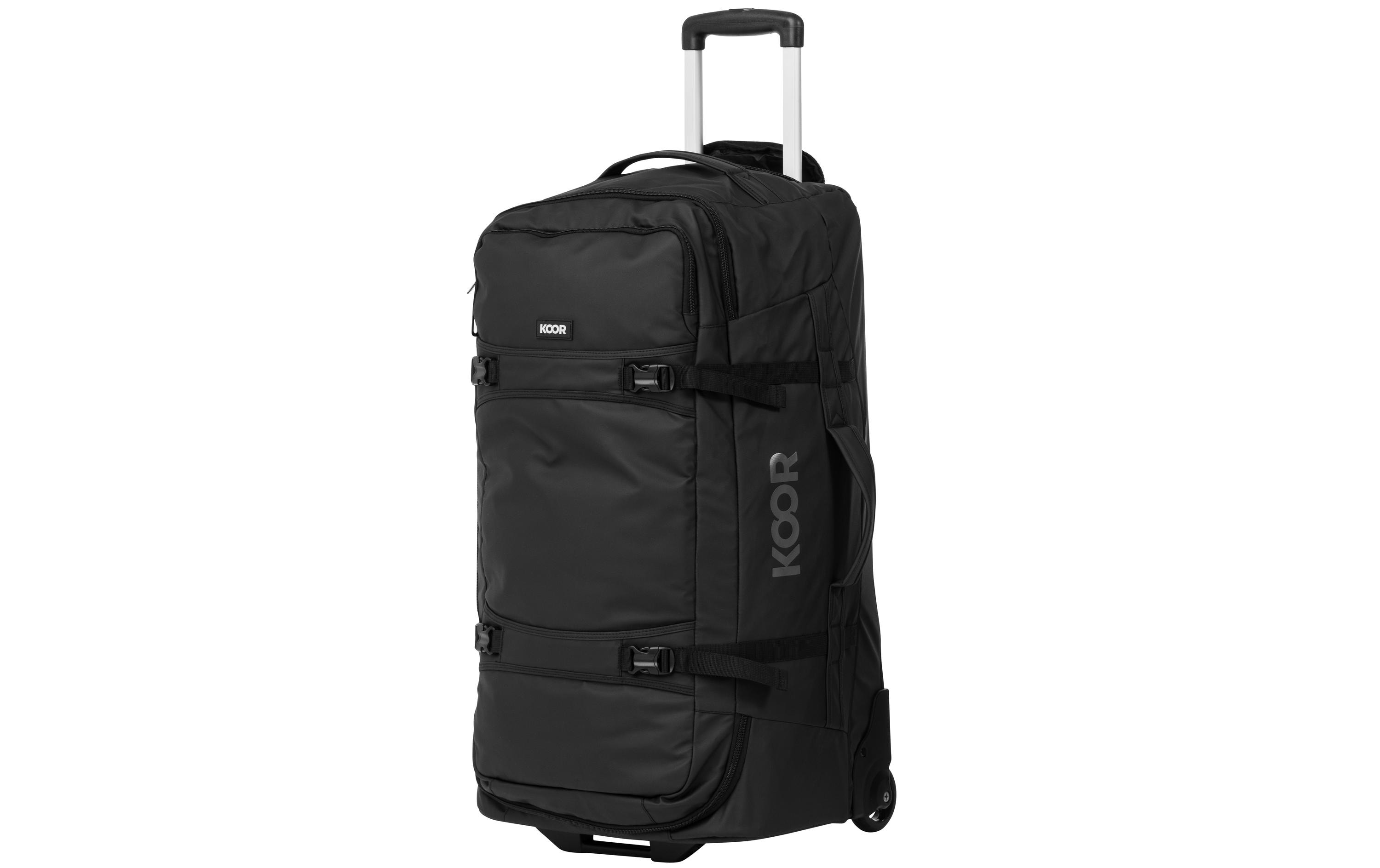 KOOR Reisekoffer Jiibs 90 L, Schwarz
