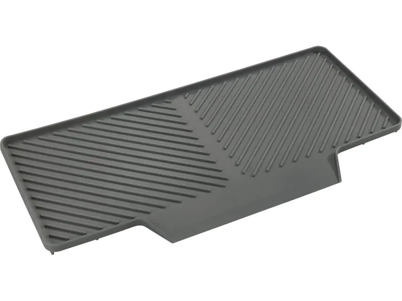 Wenko Abtropfmatte Neli 20 x 3 x 40 cm, Grau Wenko Abtropfmatte Neli 20 x 3 x 40 cm, Grau
