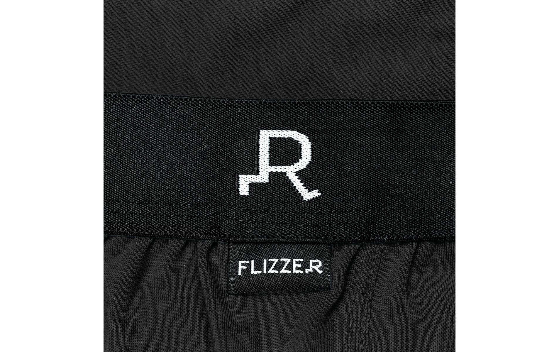 FLIZZER Unterhosen Trunk Der Gentleman 2er Pack Schwarz, S