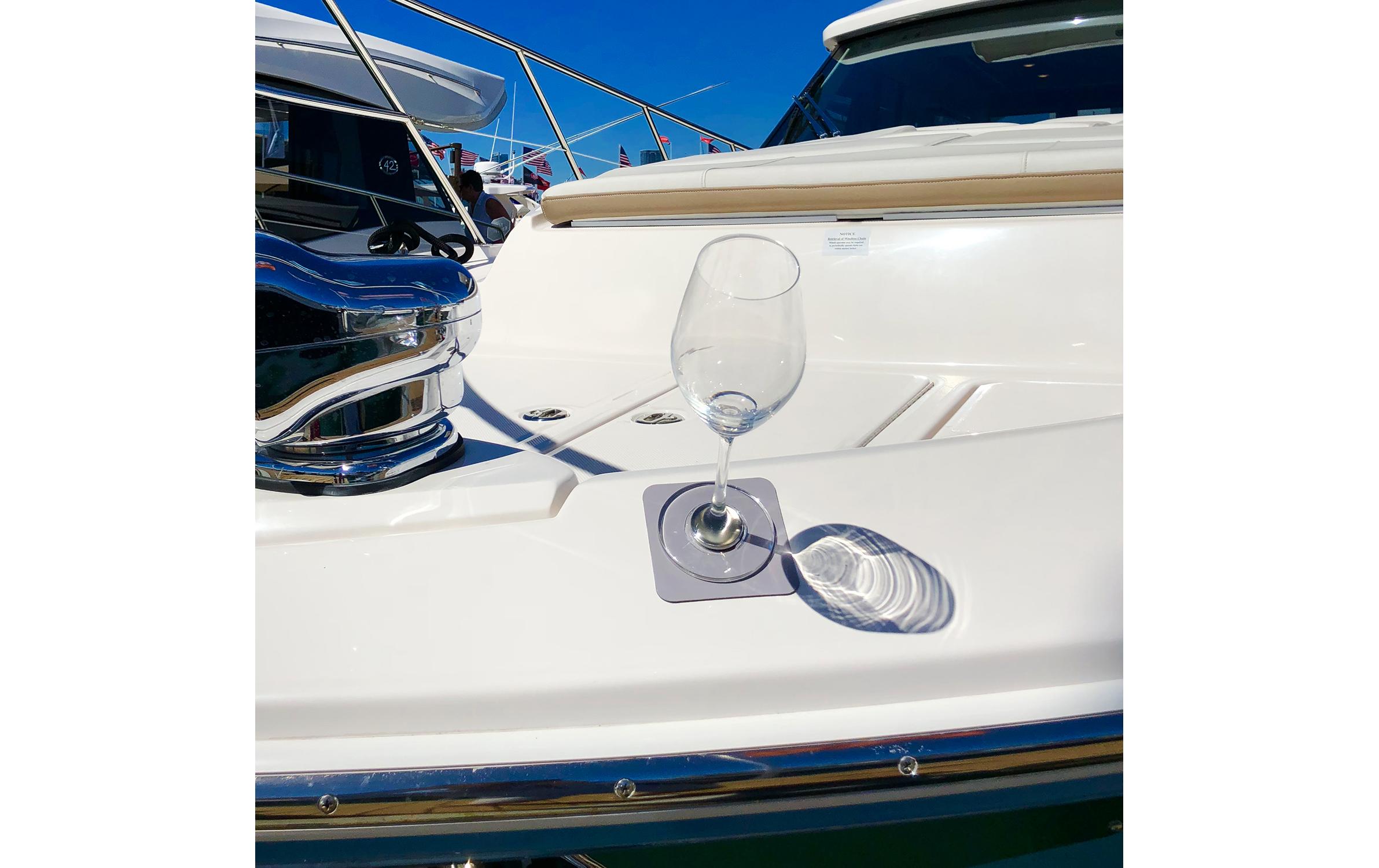 Silwy Outdoor-Champagnerglas Kristallgläser 2er-Set