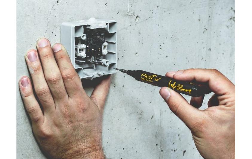 Pica Tieflochmarker Pica-Ink Schwarz