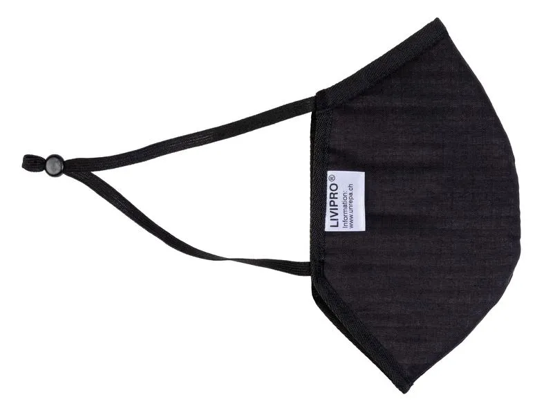 UNREPA Community Stoffmaske LIVIPRO Evolution Gr. L, Schwarz UNREPA Community Stoffmaske LIVIPRO Evolution Gr. L, Schwarz