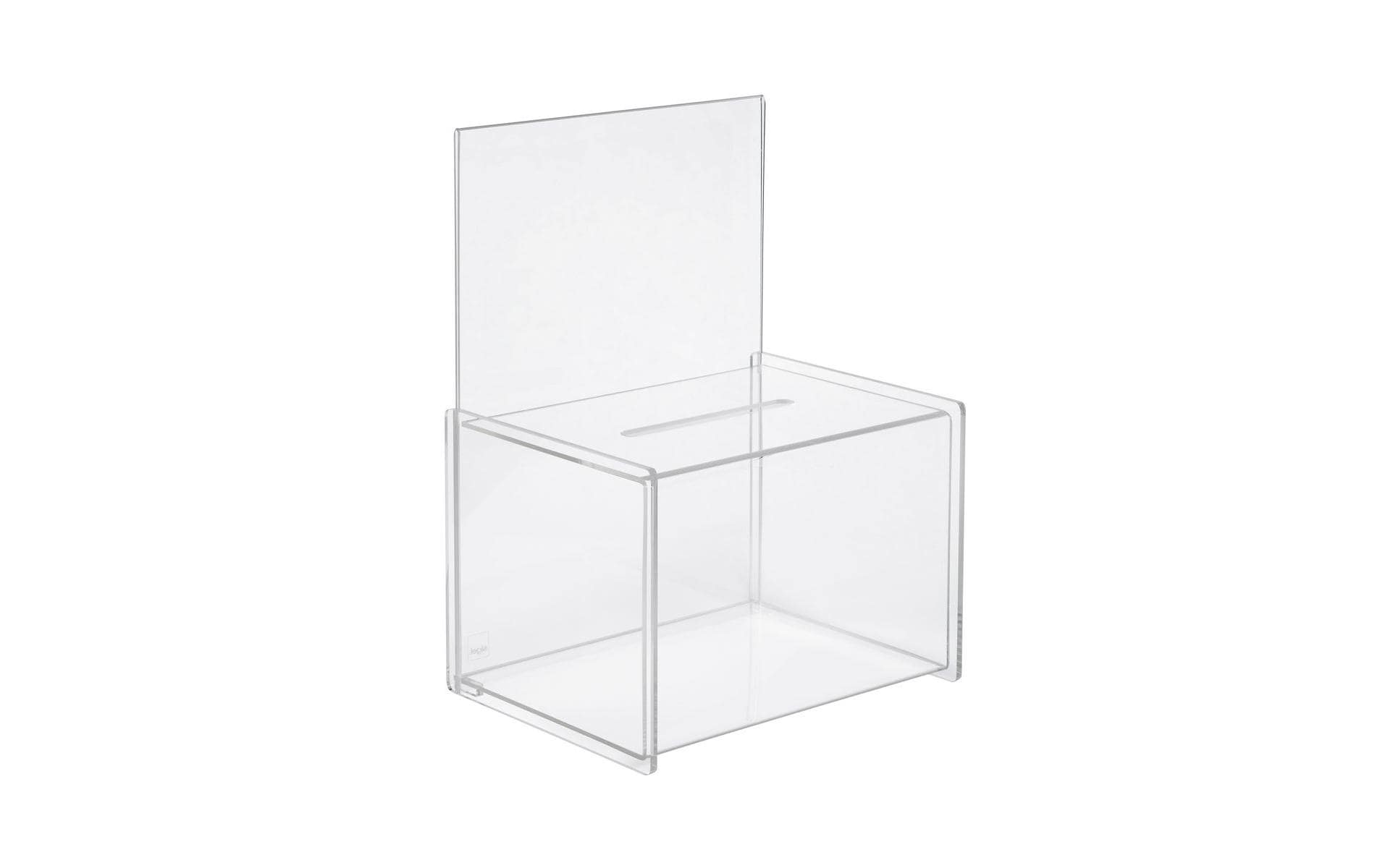 Sigel Visitenkartenhalter 23 x 17 x 30 cm, Transparent