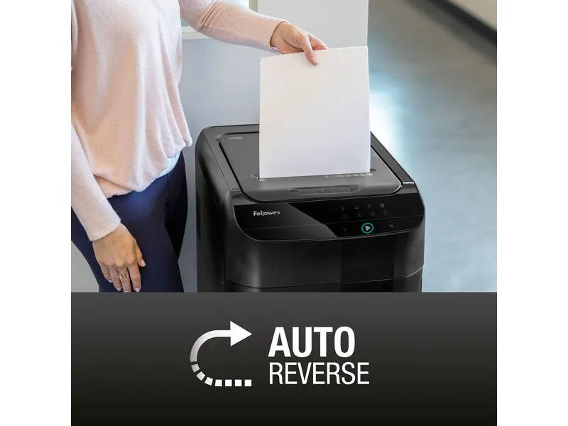 Fellowes Aktenvernichter AutoMax 550C P-4, 550 Seiten