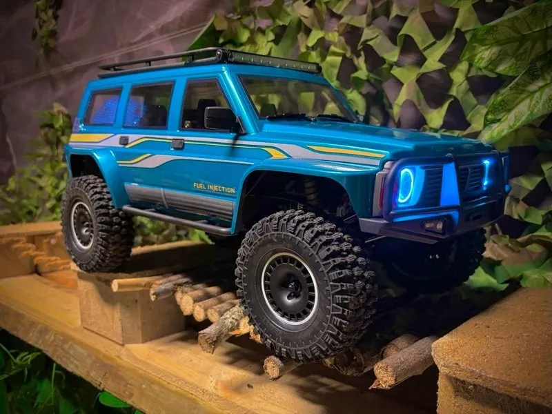 Absima Crawler CR4.4 PATROL hellblau, 4WD, RTR, 1:10