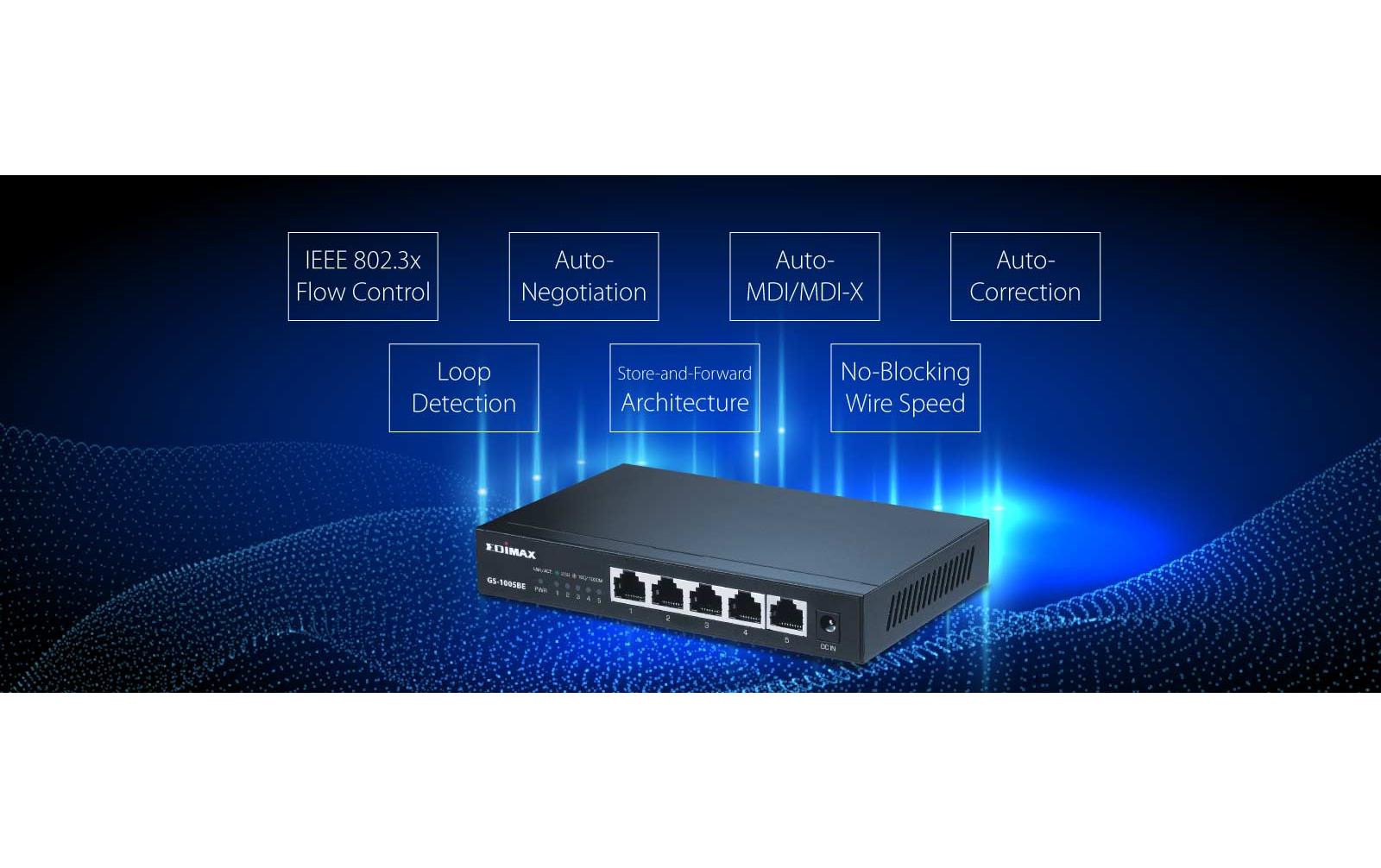 Edimax Switch GS-1005BE 5 Port