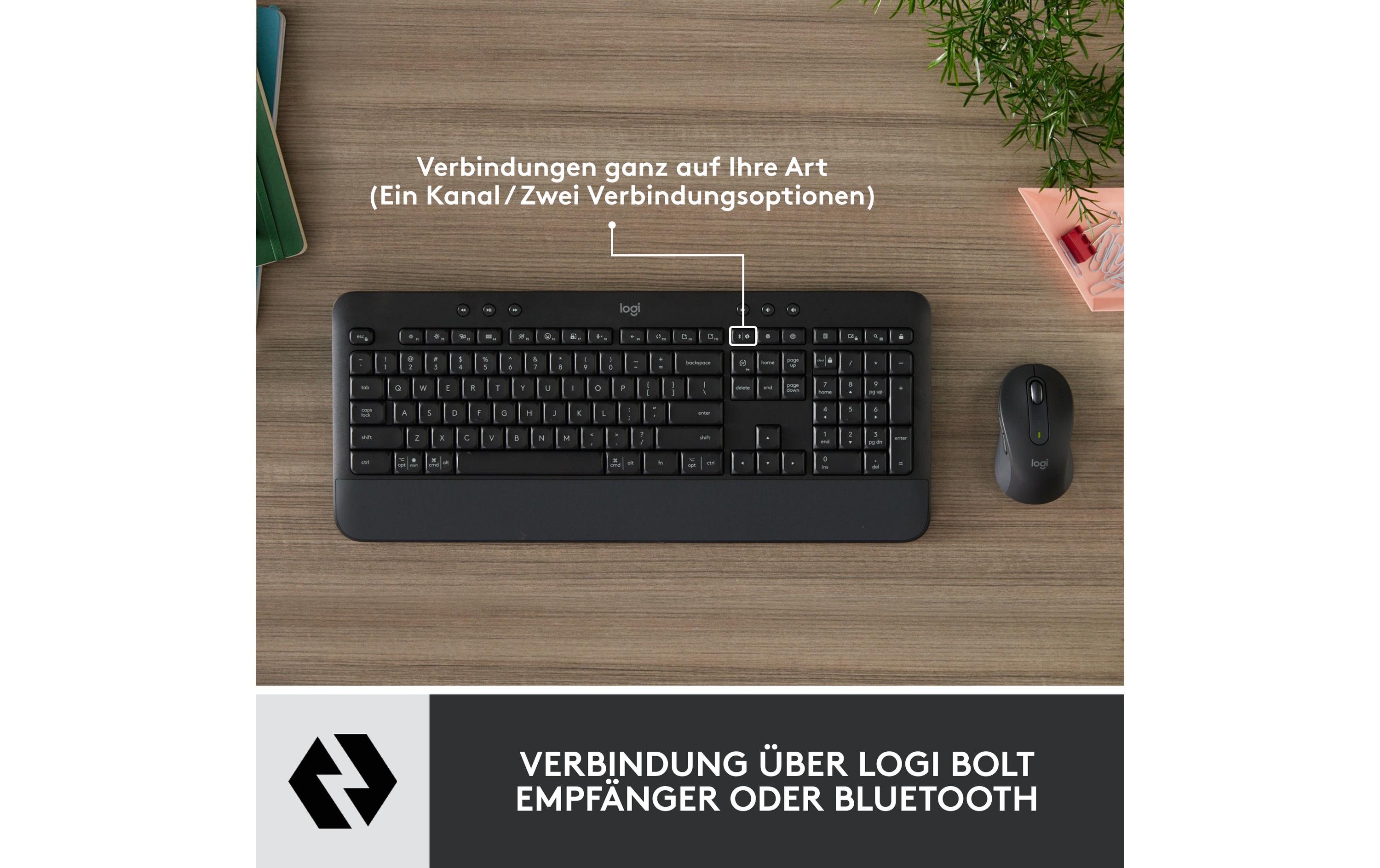 Logitech Tastatur-Maus-Set MK650 Combo for Business US-Layout Logitech Tastatur-Maus-Set MK650 Combo for Business US-Layout