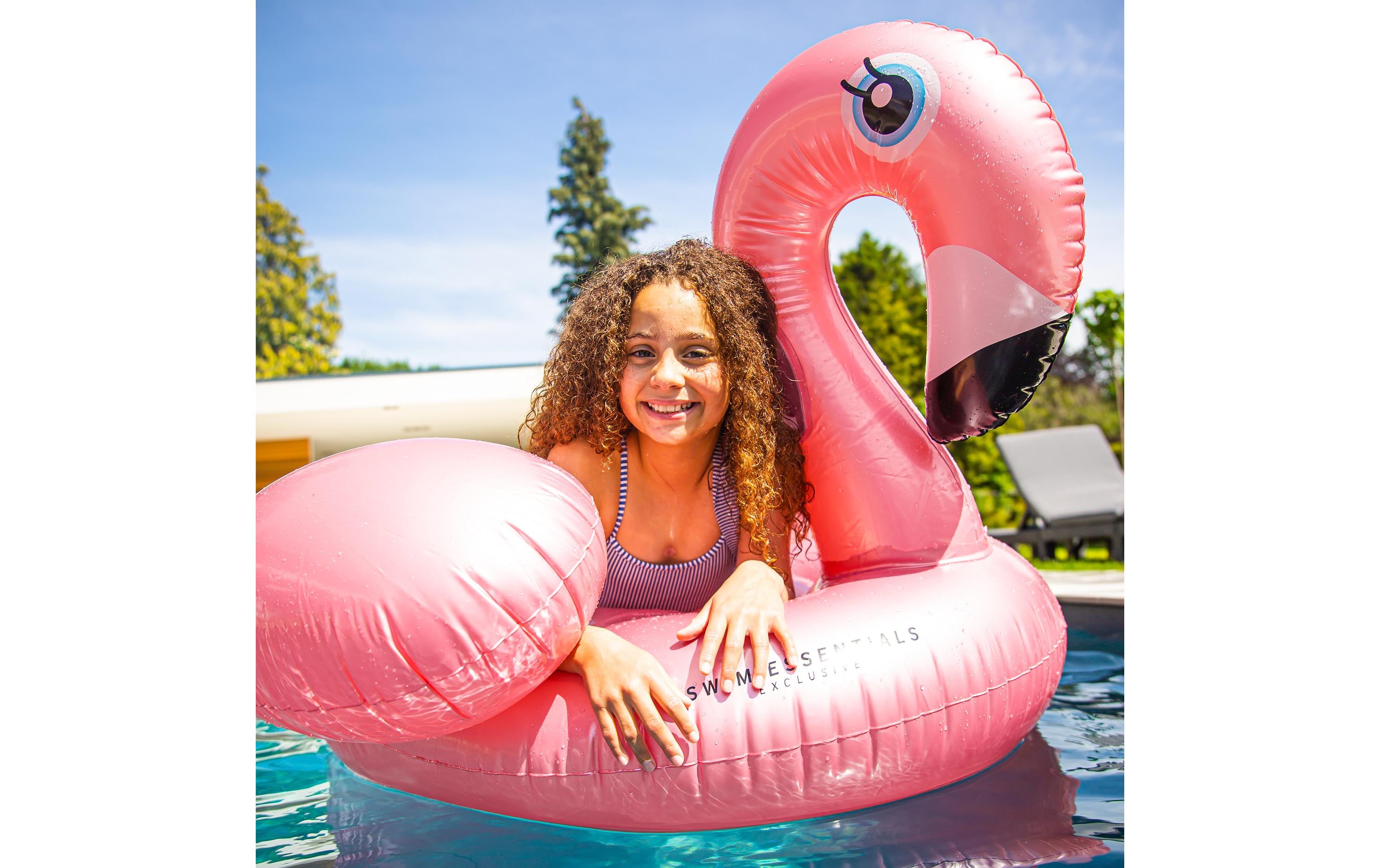Swim Essentials Schwimmtiere Rose Gold Flamingo