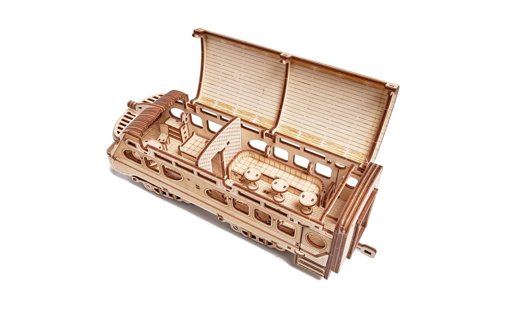 WoodTrick Bausatz Atlantic Express-Zug