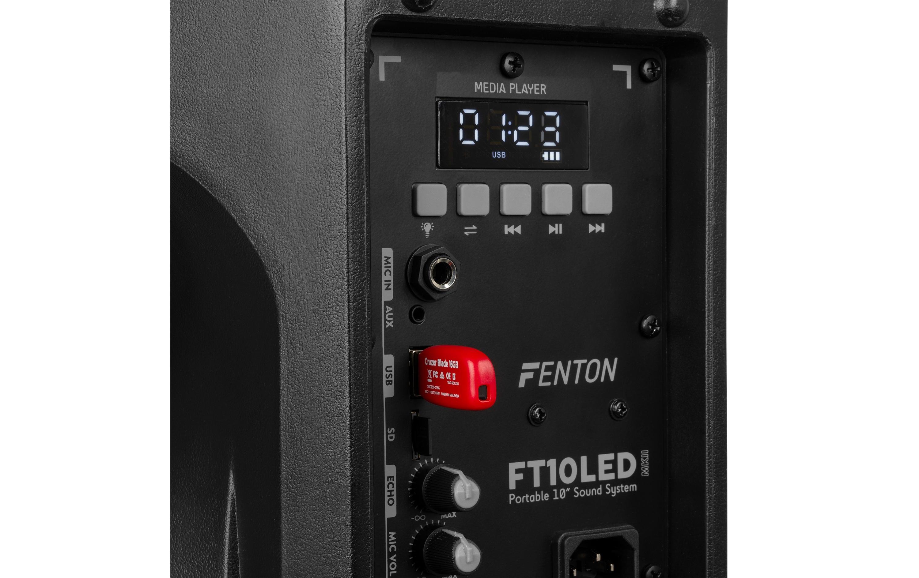 Fenton Lautsprecher FT10 LED MK2