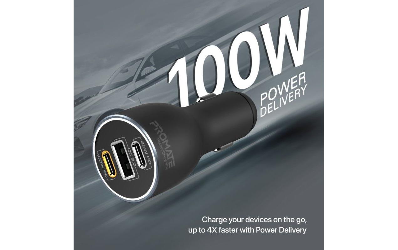 Promate PowerDrive 120 Watt USB-C Ladegerät