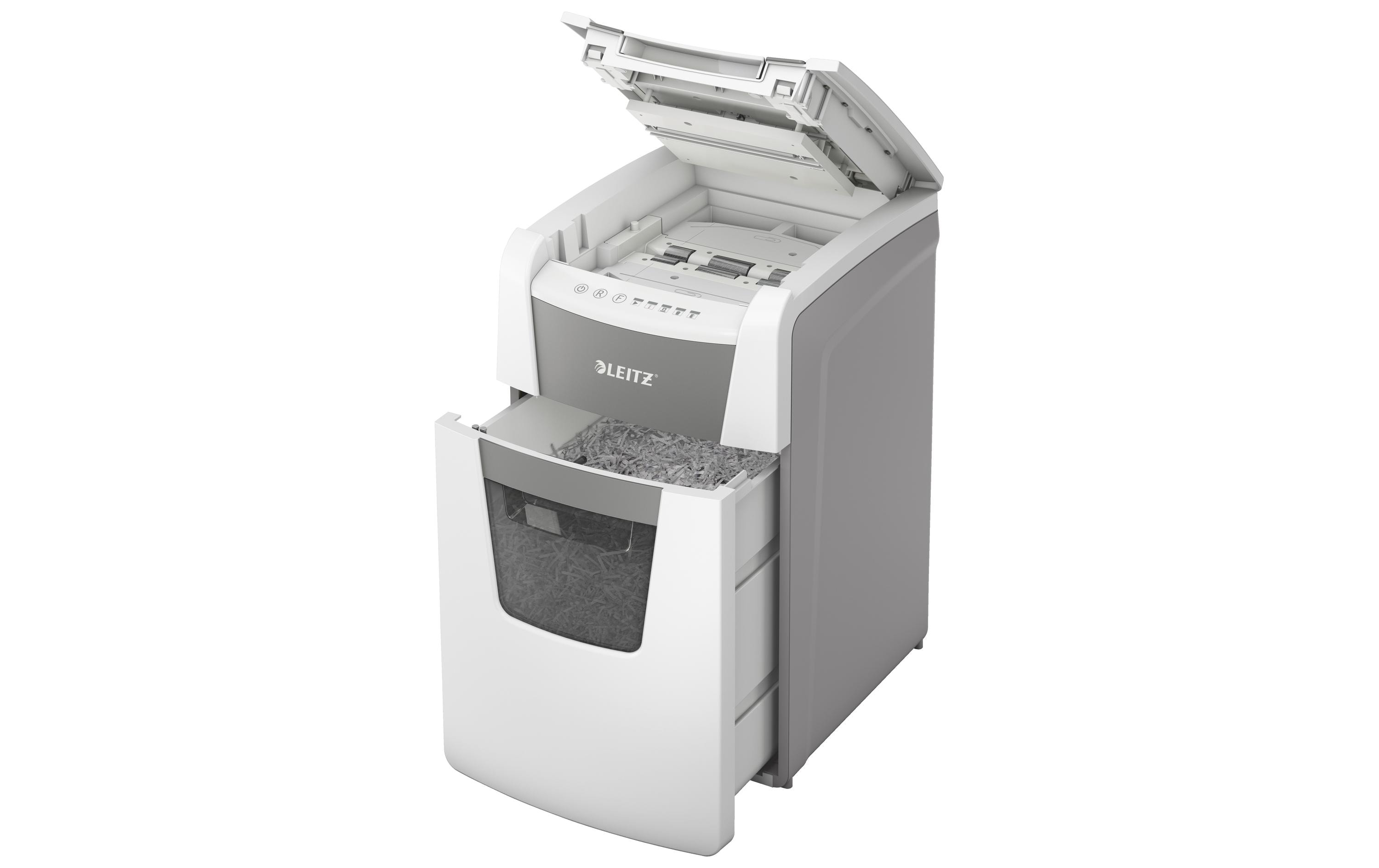 Leitz Bürogeräte Aktenvernichter IQ Autofeed Office 150, P-4, 150 Blatt