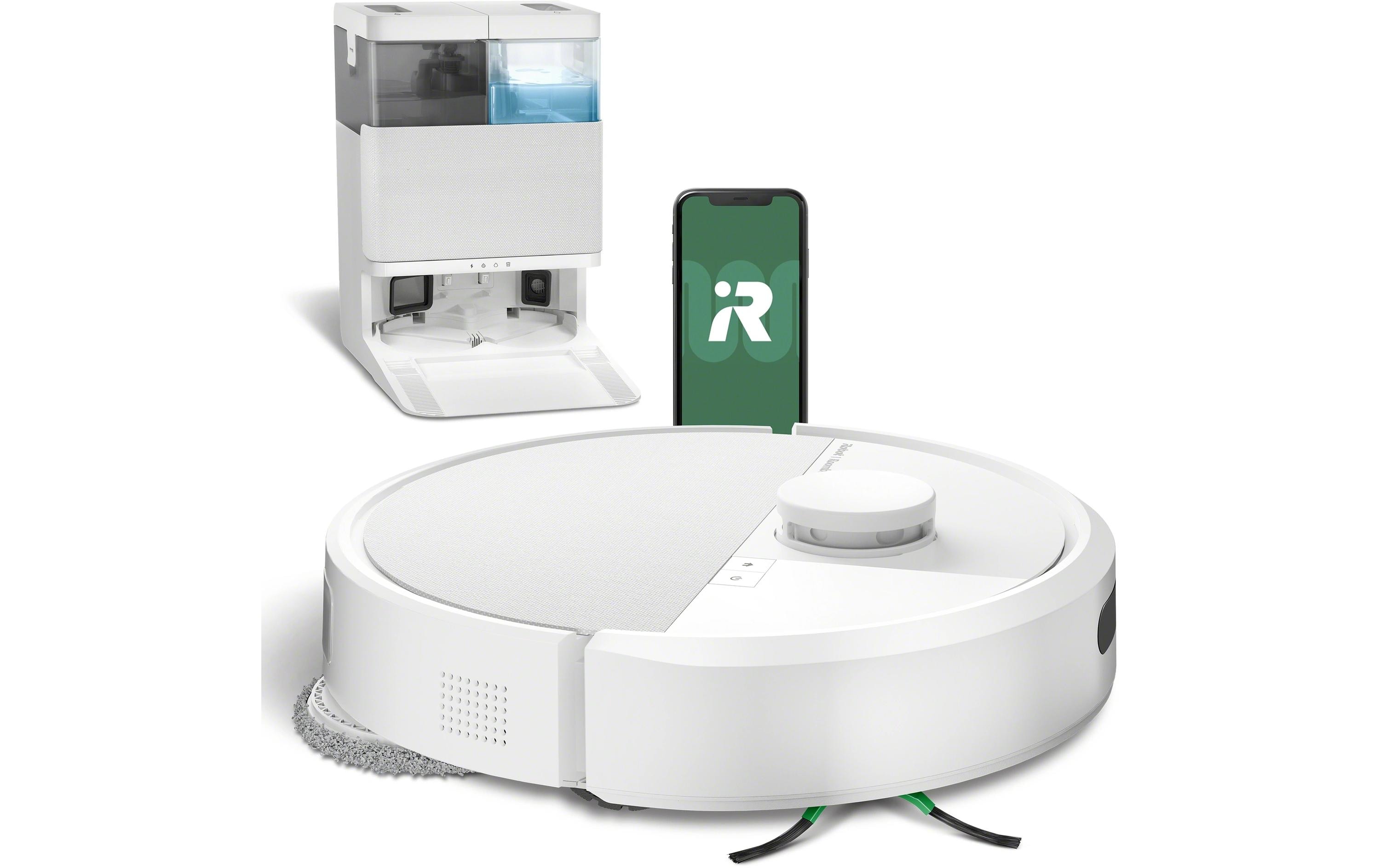 iRobot Saug- und Wischroboter Roomba Plus 405 Combo + AutoWash Dock