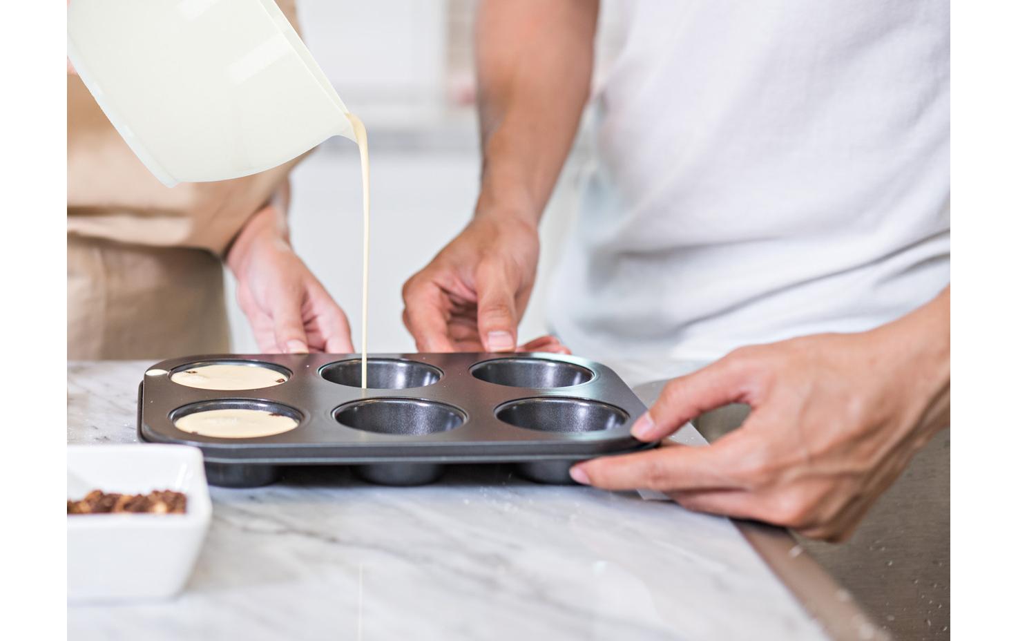 alpina Rührschüssel-Set 1.2 l/2 l/3.4 l, Mehrfarbig