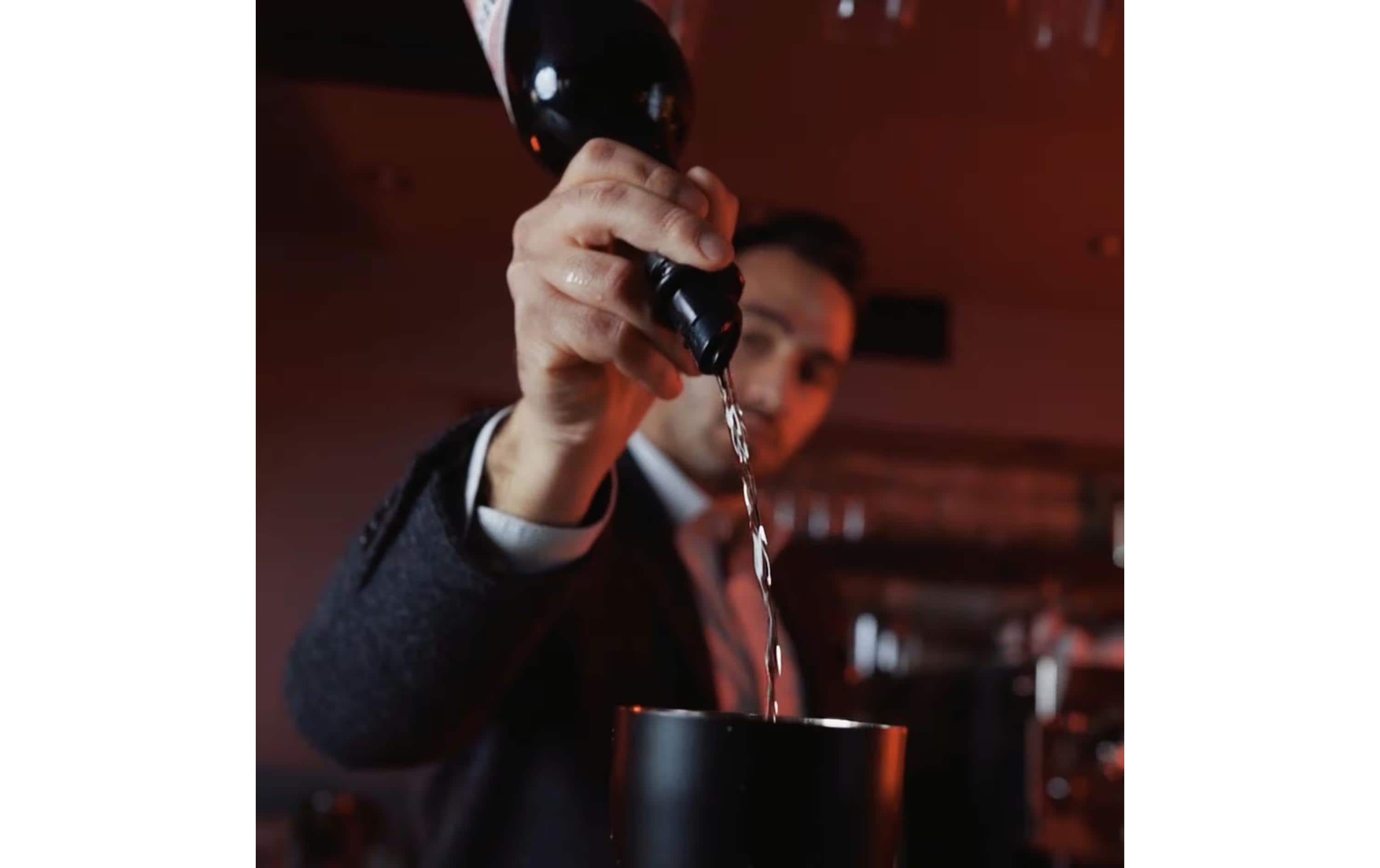 Fackelmann Weinausgiesser Specter 1 Stück, Schwarz