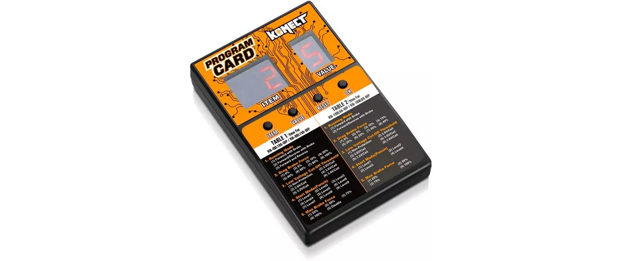 Konect Programmierkarte Allgemeine