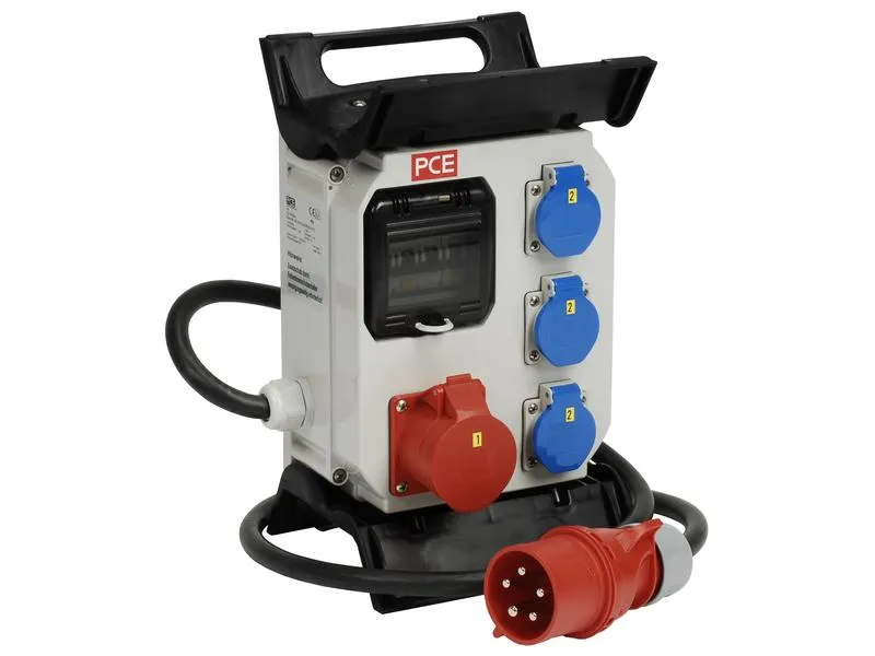 Spälti AG Baustromverteiler CEE16/5 16A LS mit 2 m Zuleitung Spälti AG Baustromverteiler CEE16/5 16A LS mit 2 m Zuleitung