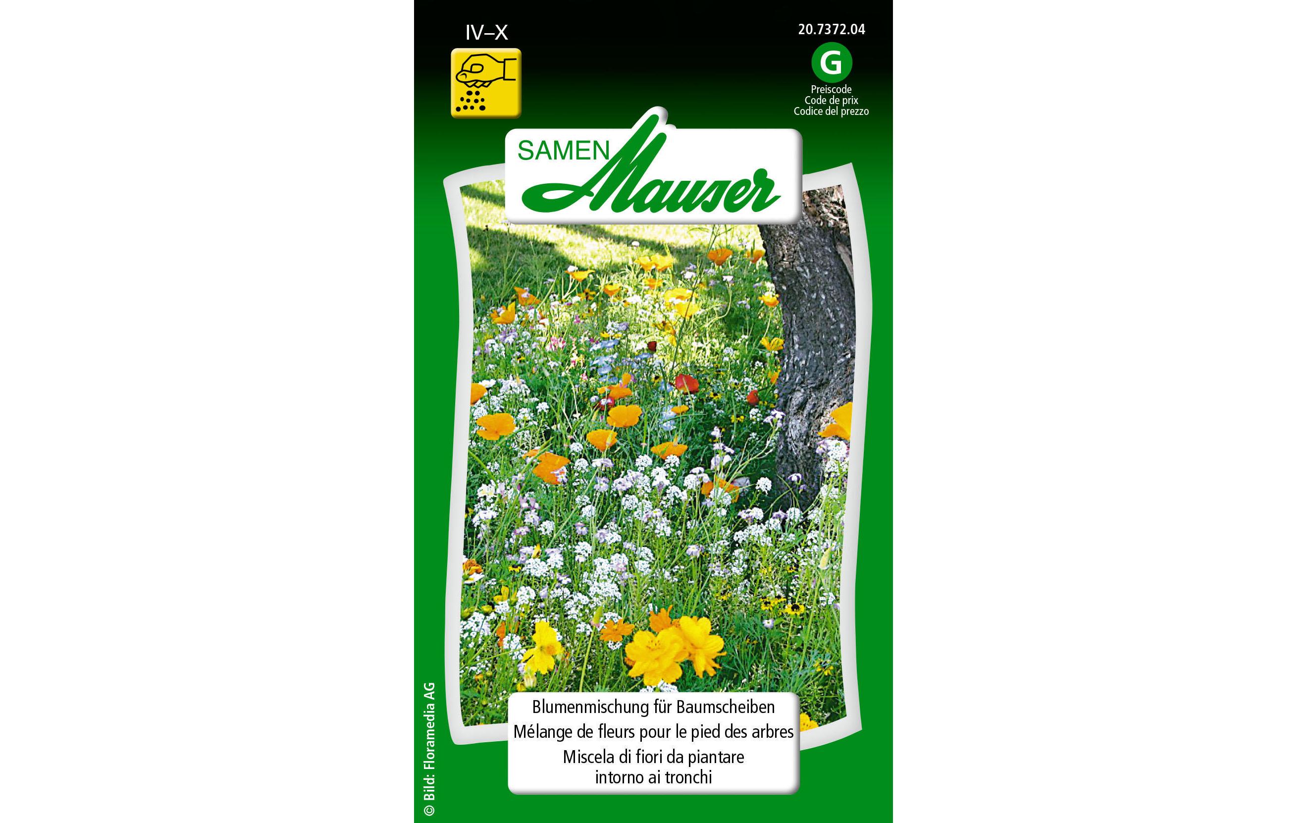 Samen Mauser Saatgut Blütensymphonie für Baumscheiben Samen Mauser Saatgut Blütensymphonie für Baumscheiben