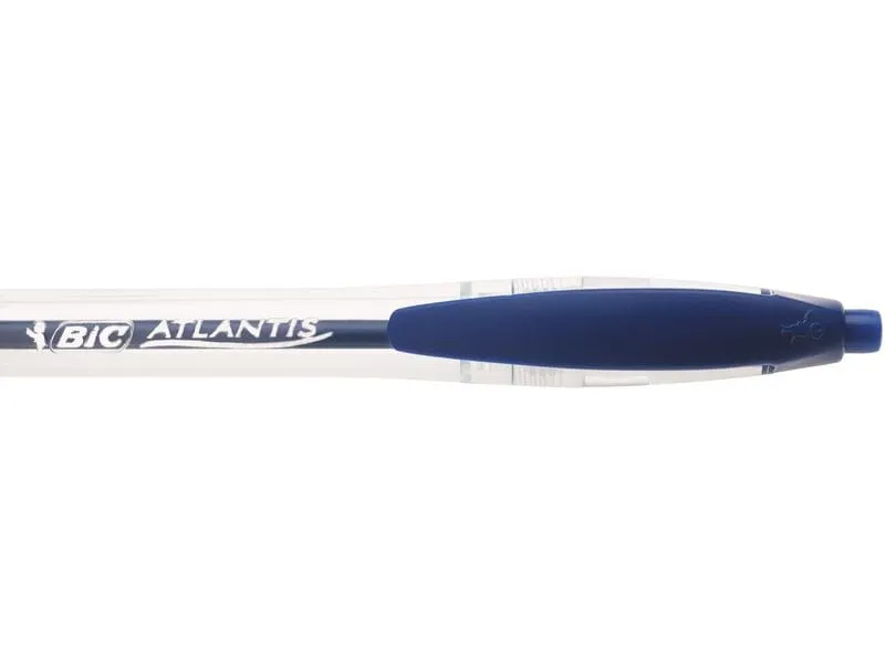 BIC Kugelschreiber Atlantis Classic 0.32 mm, Blau, 12 Stück BIC Kugelschreiber Atlantis Classic 0.32 mm, Blau, 12 Stück